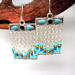 Unique Beaded Earrings